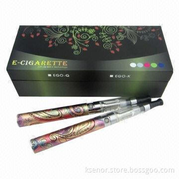 E-cigarette Starter Kit with 650/900/1,100mAh Battery Capacity, 2.5-3 Hours Charging Time